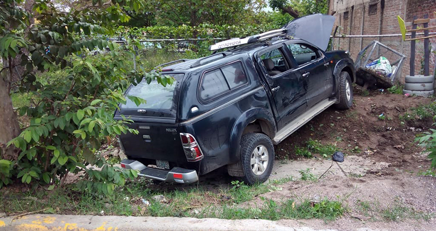 El hecho ocurrió a pocos metros del Centro de Salud Leonel Rugama. Foto: Juan Fco. Dávila/Radio ABC Stereo