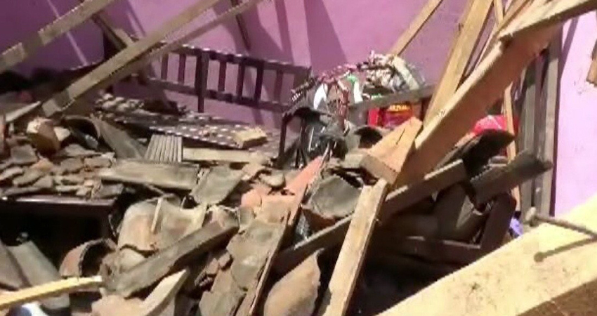 El suceso ocurrió ayer en el barrio Laura Sofía de Ocotal. Foto: Cortesía/Radio ABC Stereo