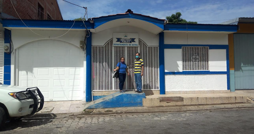 Oficinas del Ministerio Público en Estelí. Foto: Juan Faco Dávila/Radio ABC Stereo