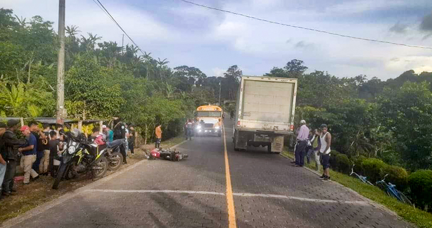 La víctima no pudo resistir y murió poco después del accidente. Foto: Cortesía/Radio ABC Stereo