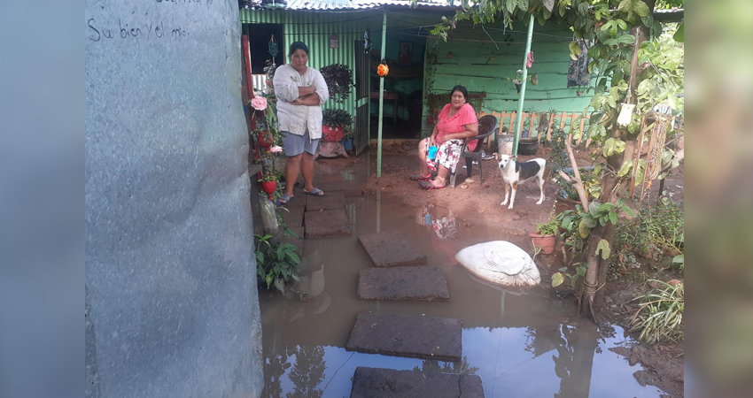 Las familias afectadas esperan apoyo de la Alcaldía de Estelí. Foto: Marcos Muñoz/Radio ABC Stereo