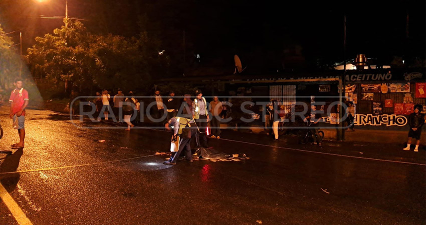 La víctima fue identificada como Donald Carrasco. Foto: Jacdiel Rivera/Radio ABC Stereo