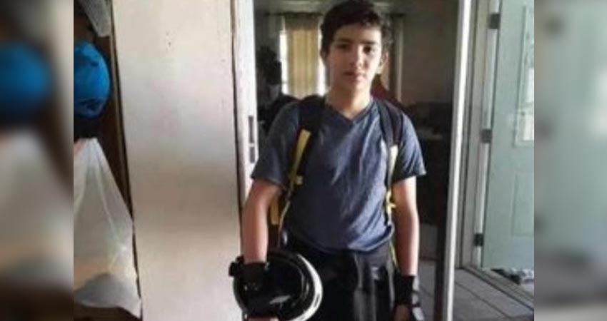 El joven chinandegano iba a bordo de su motocicleta, cuando impactó contra la parte trasera de una camioneta. Foto: Cortesía/Radio ABC Stereo