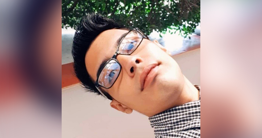 El joven Brian Alexander Quiroz afirma no tener miedo y desea bendiciones para quienes desean hacerle mal. Foto: Cortesía