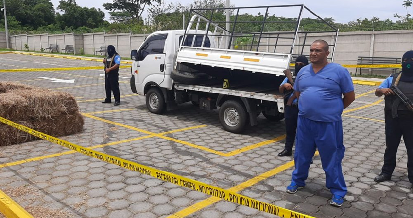 El camión era conducido por Álvaro José Mendoza Fajardo. Foto: LA PRENSA/Cortesía