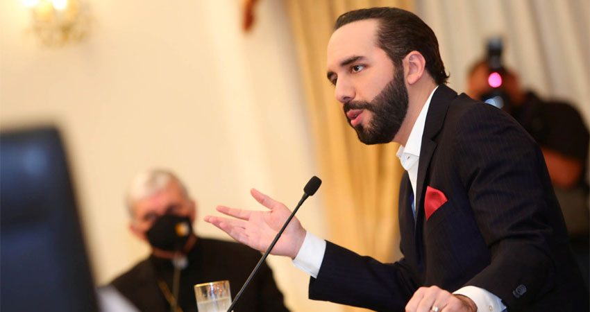 Nayib Bukele, presidente de El Salvador. Foto: Cortesía