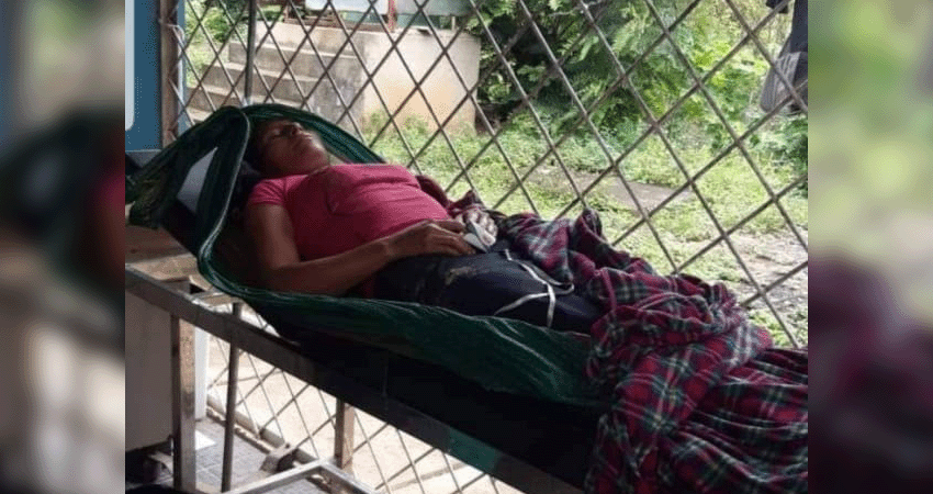 La afectada tuvo que ser trasladada a Managua. Foto: Cortesía/Radio ABC Stereo