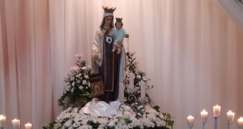 Imagen de la Virgen del Carmen. Foto: Archivo/Radio ABC Stereo