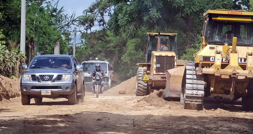 Proyecto de adoquinado Pueblo Nuevo a San Juan de Limay. Foto: Alcaldía Pueblo Nuevo