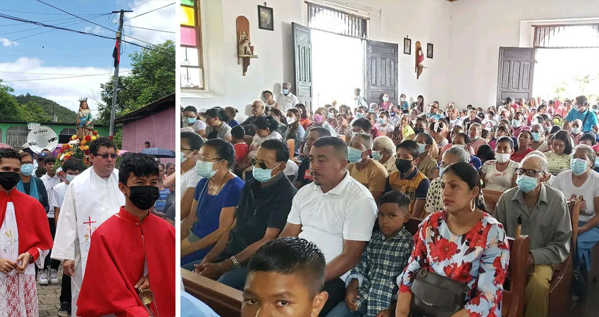 La celebración religiosa se realiza durante 8 días. Foto: Cortesía/Radio ABC Stereo