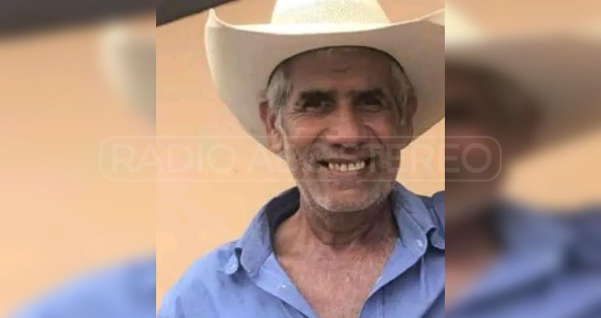 Jesús Ordóñez, agricultor de San Lucas. Foto: Cortesía/Radio ABC Stereo