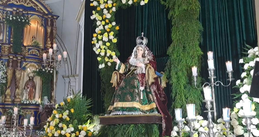 Celebran a Santa Ana en Chinandega. Foto: Cortesía/Radio ABC Stereo