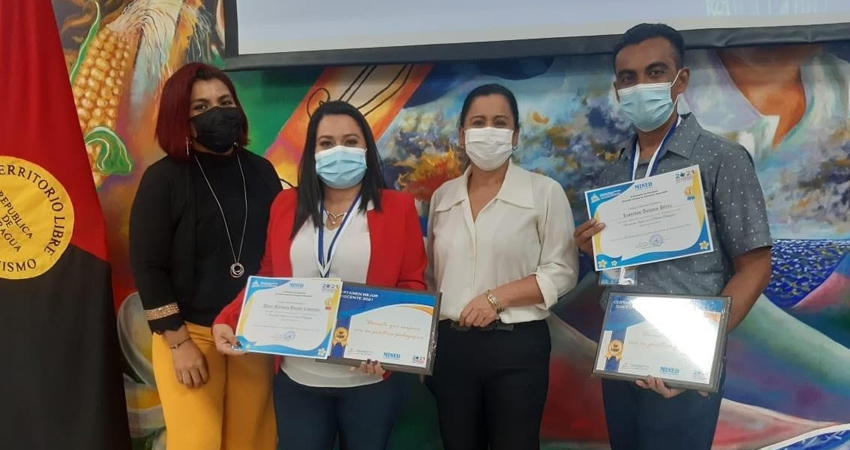 Ganadores del Primer Lugar. Foto: Mined Estelí