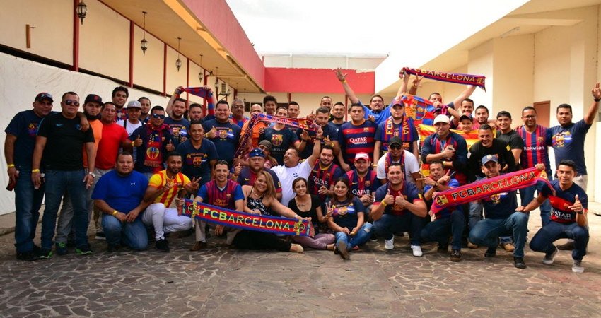 Peña Barcelonista de Estelí. Foto: Cortesía/Radio ABC Stereo
