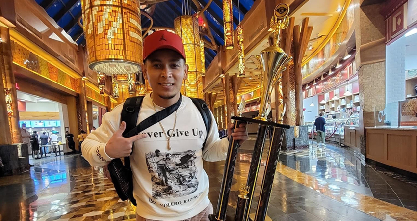 Este es el segundo concurso consecutivo que gana el esteliano en Estados Unidos. Foto: Cortesía/Radio ABC Stereo