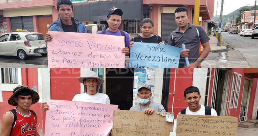 Los migrantes salieron de su país hace unos tres meses. Foto: José Enrique Ortega/Radio ABC Stereo