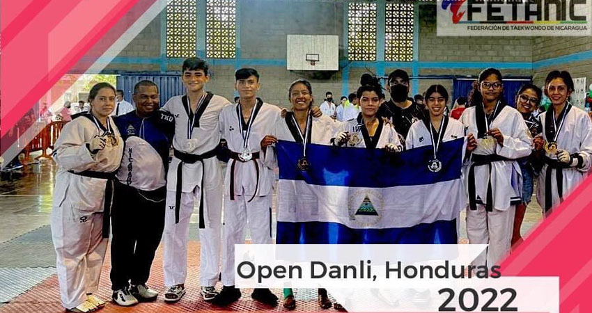 Con estos entrenamientos mejoran aspectos técnicos y tácticos. Foto: Federación de Taekwondo de Nicaragua