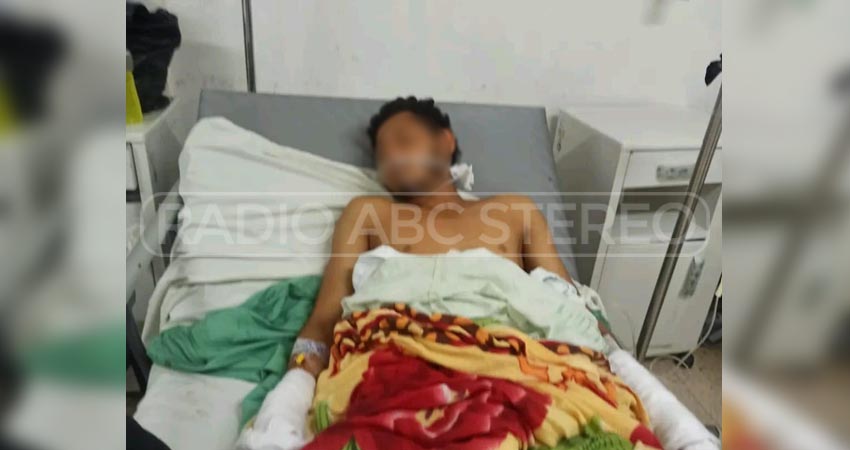 El golpe más grave lo sufrió en el hígado. Foto: Cortesía/Radio ABC Stereo