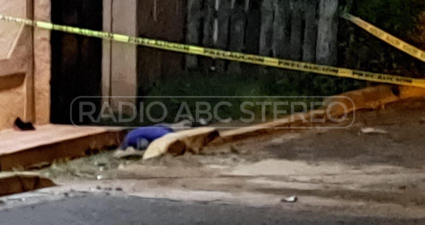 El fallecido fue el ciudadano Reymundo Muñoz, de unos 50 años de edad. Foto: Jacdiel Rivera / Radio ABC Stereo