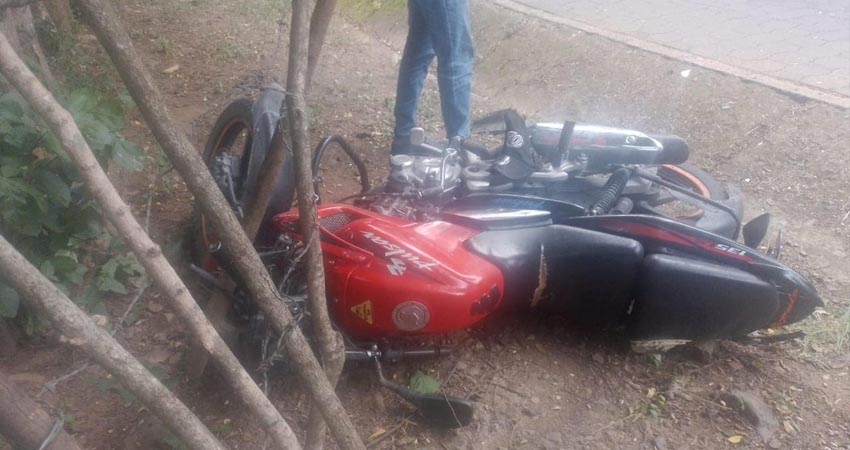 En el mismo lugar del accidente falleció hace un año otra persona. Foto: Denis García/Radio ABC Stereo