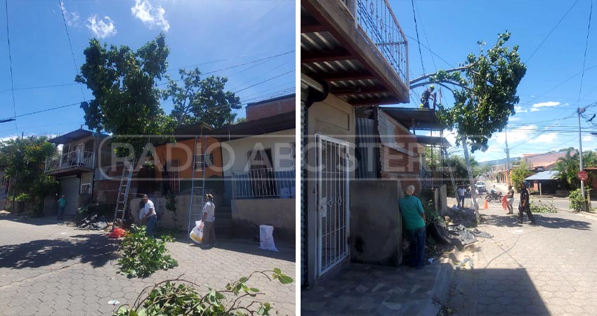 La situación generó preocupación en el vecindario. Foto: José Enrique Ortega/Radio ABC Stereo