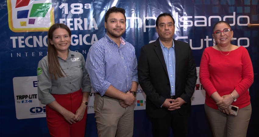 Las mejores marcas tecnológicas presentes en la Feria. Foto: Claro Nicaragua