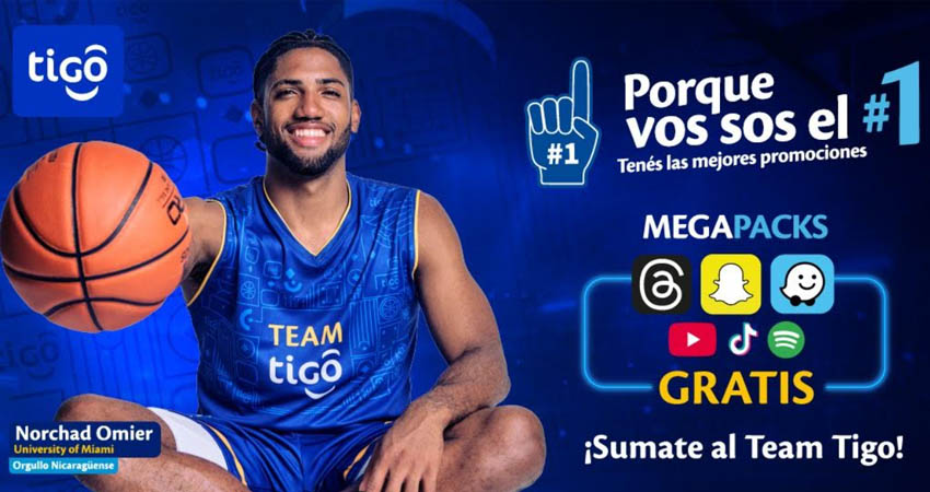 Tigo lanza campaña “Más Redes Sociales, Video y Música GRATIS”. Foto: Cortesía/Tigo Nicaragua