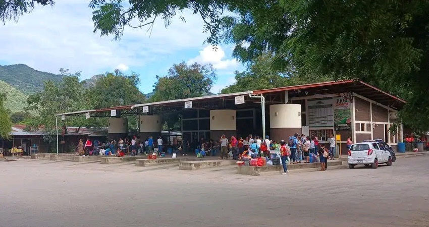 Terminal de buses de Somoto. Foto: Denis García/Radio ABC Stereo