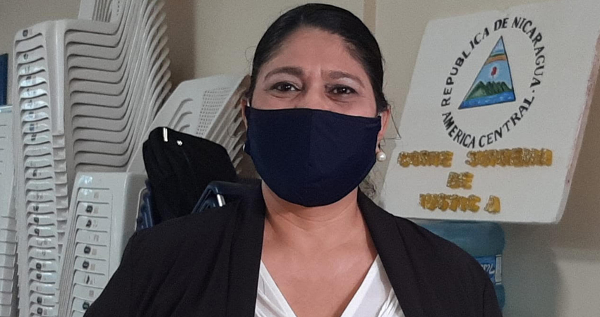 María Elsa Laguna, juez de adolescentes en Estelí. Foto: Famnuel Úbeda/Radio ABC Stereo