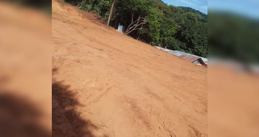 Ya cuentan con el terreno para construir el comedor. Foto: Cortesía/Radio ABC Stereo