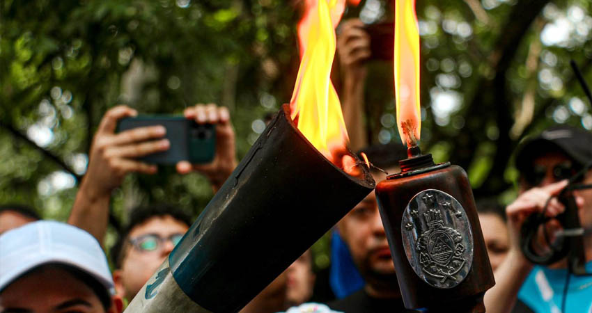 La Antorcha es un símbolo de luz y libertad que atraviesa Centroamérica. Foto: Cortesía / Noticias ABC
