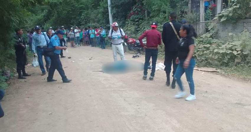 El accidente ocurrió en la Comunidad El Zapote Número 2, en Somoto. Foto: Cortesía/Noticias ABC