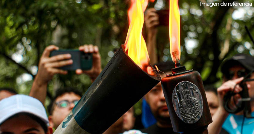 Nicaragua recibirá la Antorcha de la Independencia.  Foto: Imagen de archivo/Radio ABC Stereo