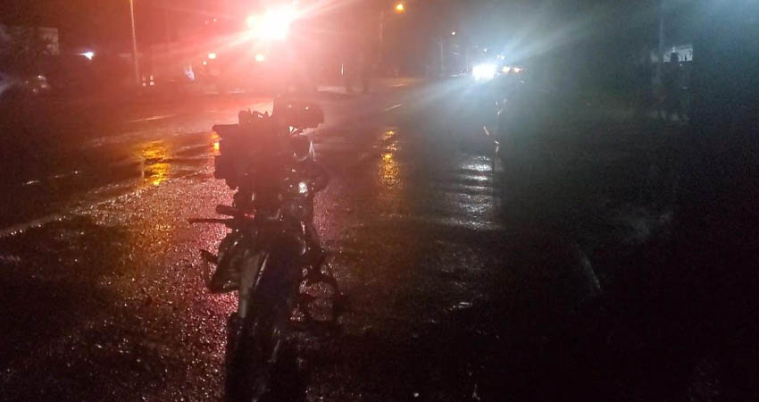 Dos motociclistas murieron al impactar de frente en Corinto. Foto: Radio ABC Stereo