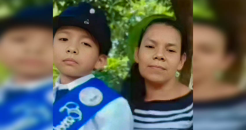 Rosa Hermelinda Montenegro y su hijo Lenner Zadquiel Jiménez, están desaparecidos. Foto: Cortesía/Radio ABC Stereo