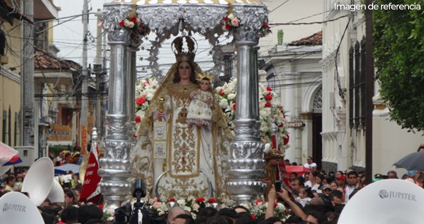 Virgen de la Merced, Patrona de León. Foto: Imagen de referencia