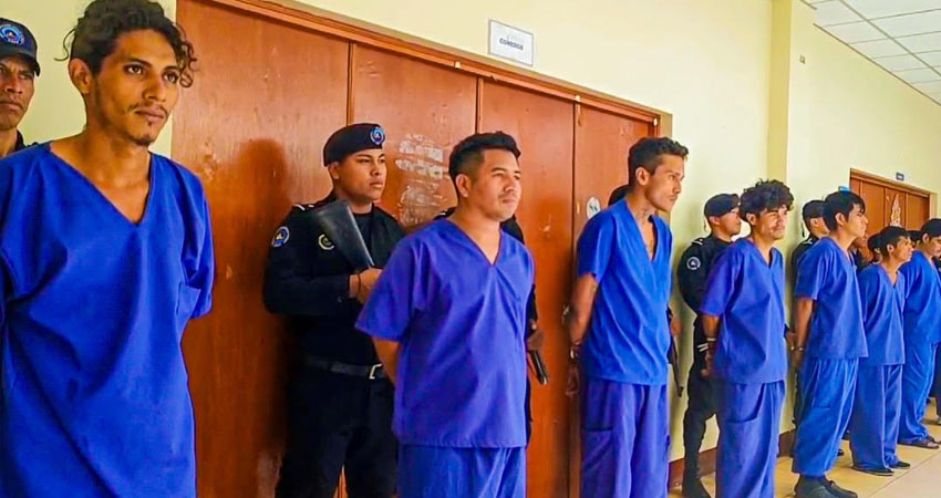 Detenidos en el municipio de Nueva Segovia. Foto: Cortesía/Radio ABC Stereo
