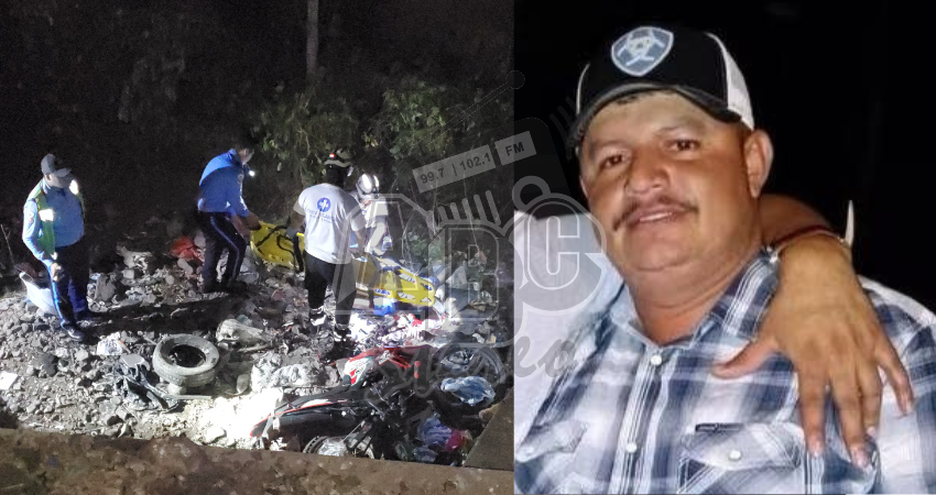 El motociclista falleció en el lugar. Foto: José Enrique Ortega/Radio ABC Stereo