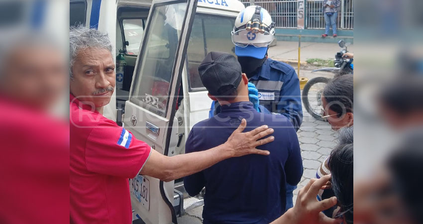 La víctima trabajaba dando mantenimiento a un aire acondicionado, cuando fue agredido repentinamente por un sujeto desconocido.