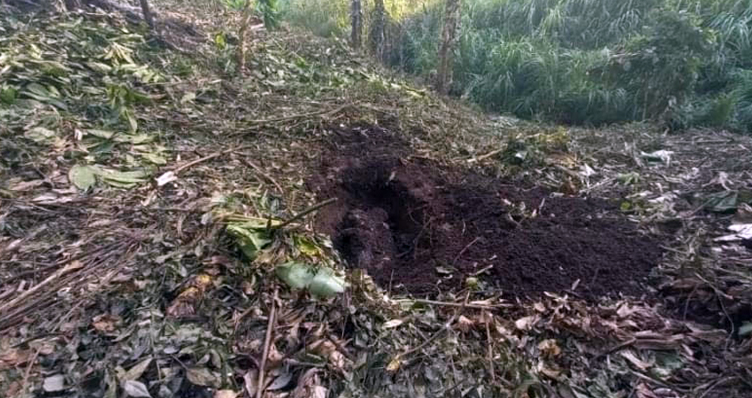 La víctima tenía varios dias desaparecido. Foto: Cortesía