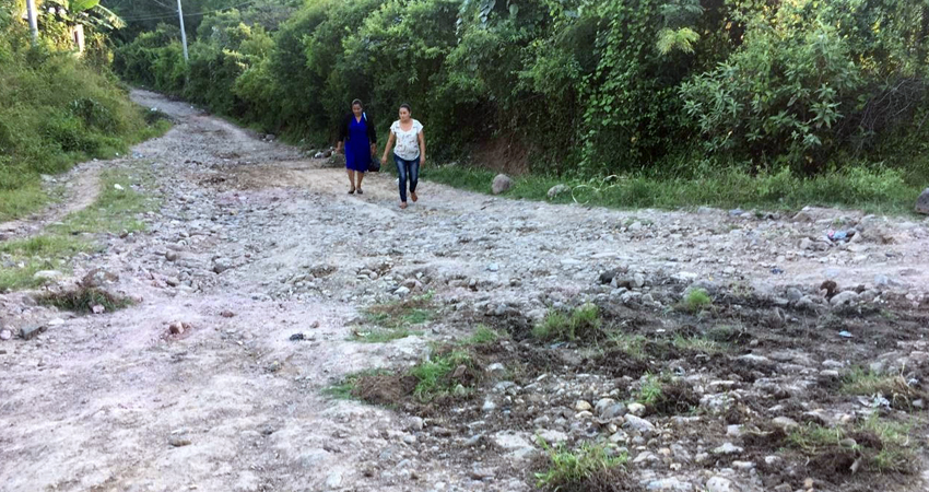 Entrada al barrio La Joya de Estelí. Foto: Alba Nubia Lira/Radio ABC Stereo