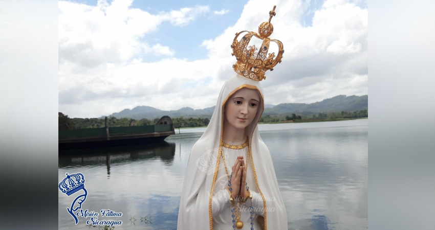 Imagen Peregrina de la Virgen de Fátima. Foto: Misión Fatima Nicaragua