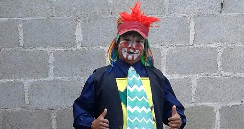 Juan Carlos Sánchez, Payaso Vocecita. Foto: Cortesía