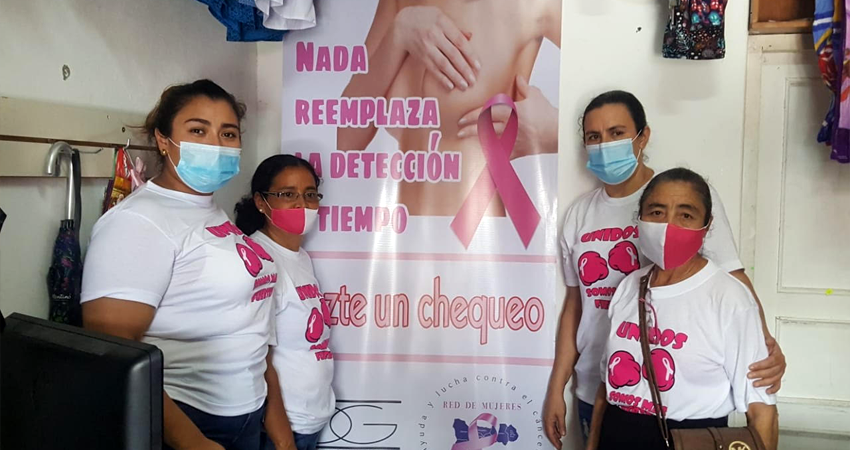 Red de Mujeres Brazos Abiertos de Ayuda y Lucha contra el Cáncer de Mama. Foto: Cortesía/Denis García