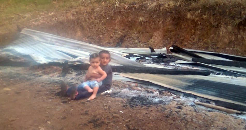 La familia no estaba en casa cuando ocurrió el siniestro. Foto: Cortesía/Radio ABC Stereo