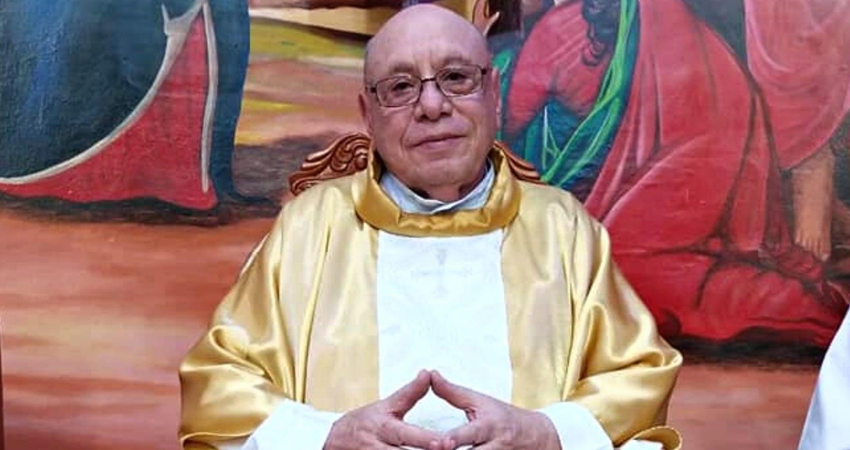 El padre Wester López ha presentado problemas de salud desde el mes de septiembre. Foto: Cortesía/Radio ABC Stereo