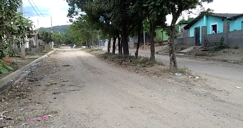 Barrio Pueblos Unidos en Ocotal, Nueva Segovia. Foto: Cortesía/Marvin Gadea