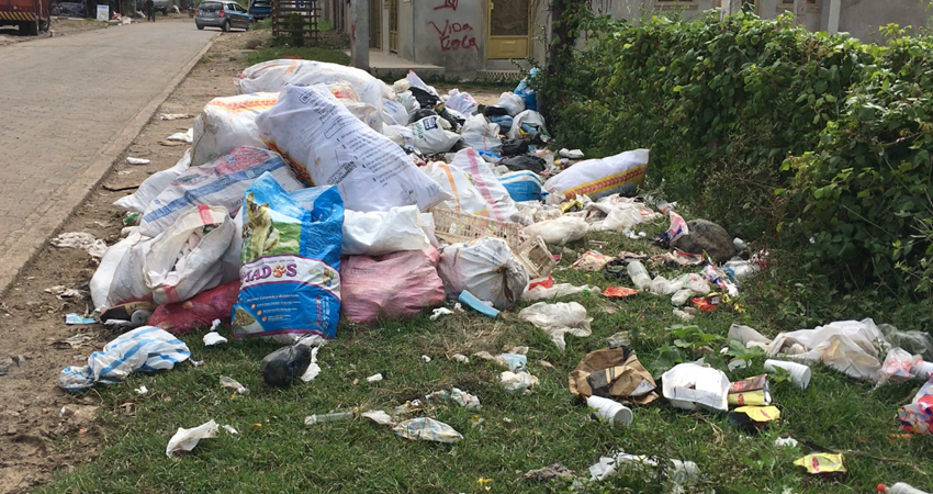 La basura acumulada representa un problema para la salud pública y el medio ambiente. Foto: Alba Nubia Lira/Radio ABC Stereo