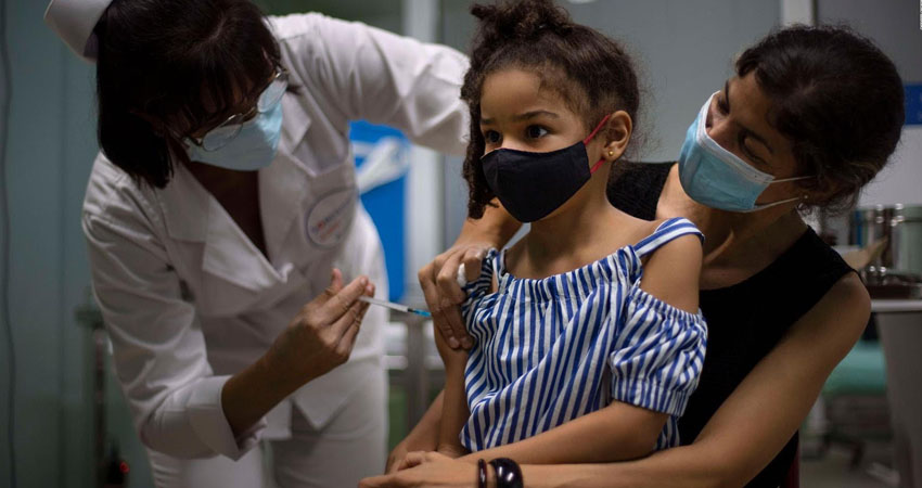 Las vacunas cubanas serán para la población de 2 a 17 años de edad. Foto de referencia.