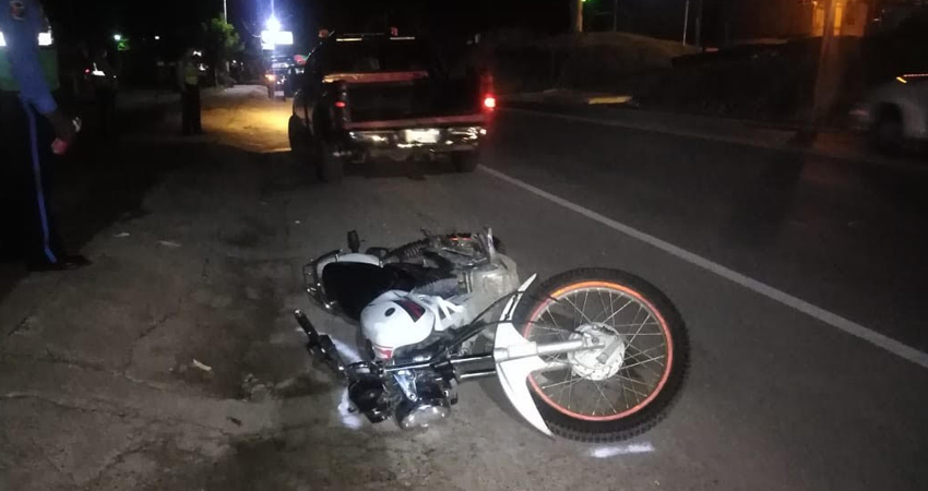 El motociclista falleció en el lugar. Foto: Juan Fco. Dávila/Radio ABC Stereo